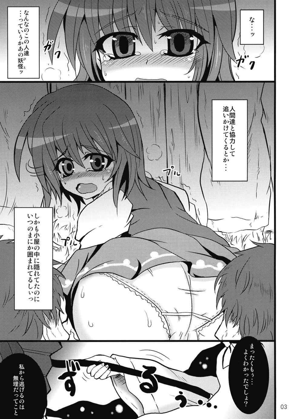 (C77) [MESO:NOVA (Sanwaribiki, Yukimachi Tounosuke)] Cuffs (Touhou Project) - Page 3