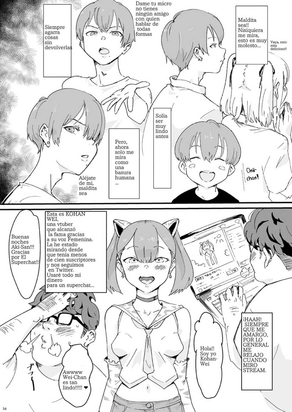 [Gomabura] Love Ani | Love Bro (Shounen Oddity) [Spanish] [Traps, Netorare, etc] - Page 2