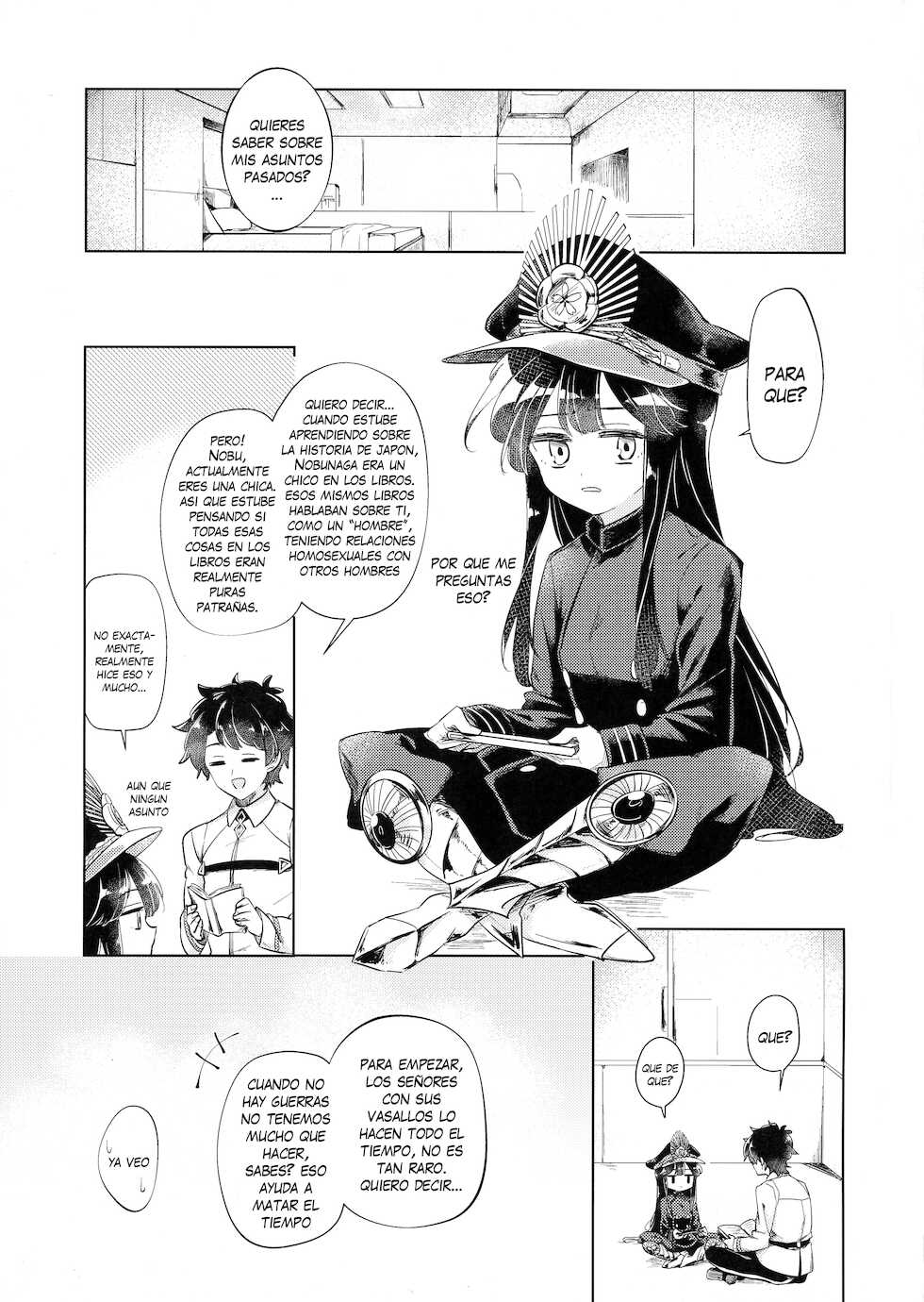 (COMIC1☆13) [Michidamari (Kodamari)] GudaMori (Fate/Grand Order) [Spanish] [otakurinos.group] - Page 3