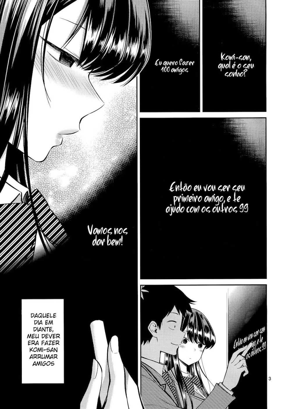 [Popochichi (Yahiro Pochi)] Komi-san wa, Binkan desu. (Komi-san wa, Komyushou desu.) [Portuguese-BR] [DiegoVPR] - Page 2