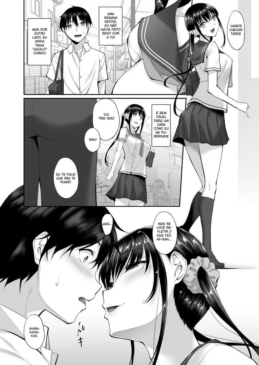 [In The Sky (Nakano Sora)] SISUANA - sister hole 2 | Buraco de Irmã 2 [Portuguese-BR] [DiegoVPR] [Digital] - Page 5