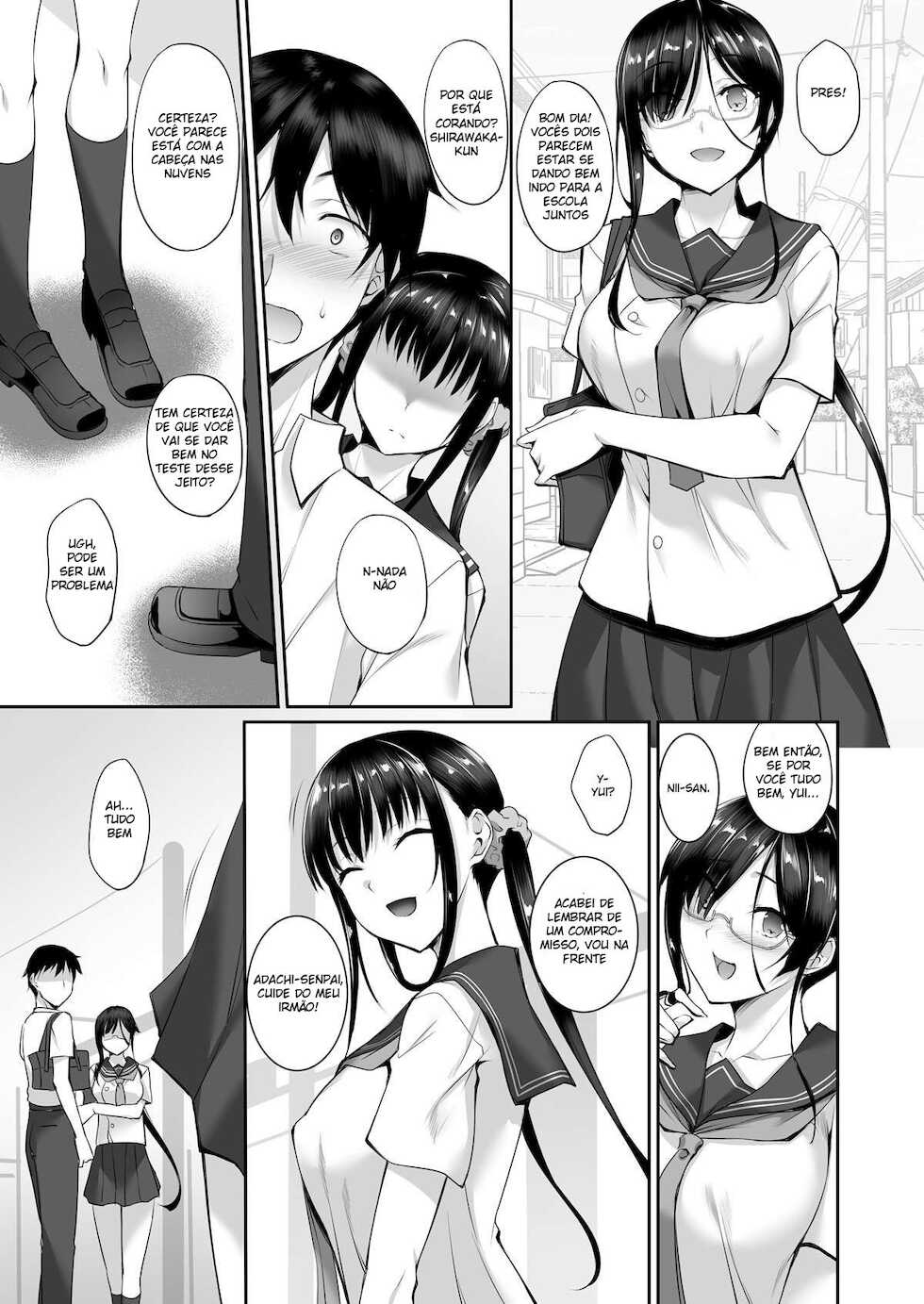 [In The Sky (Nakano Sora)] SISUANA - sister hole 2 | Buraco de Irmã 2 [Portuguese-BR] [DiegoVPR] [Digital] - Page 6