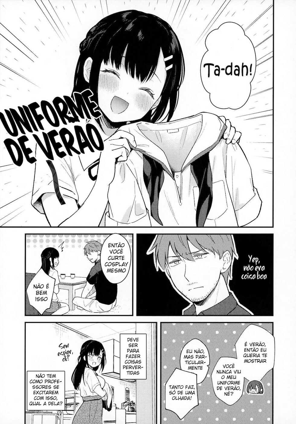 (AC2) [Calm White (Mashiro Shirako)] Tsuyu, Natsufuku, Apart nite [Portuguese-BR] [DiegoVPR] - Page 6