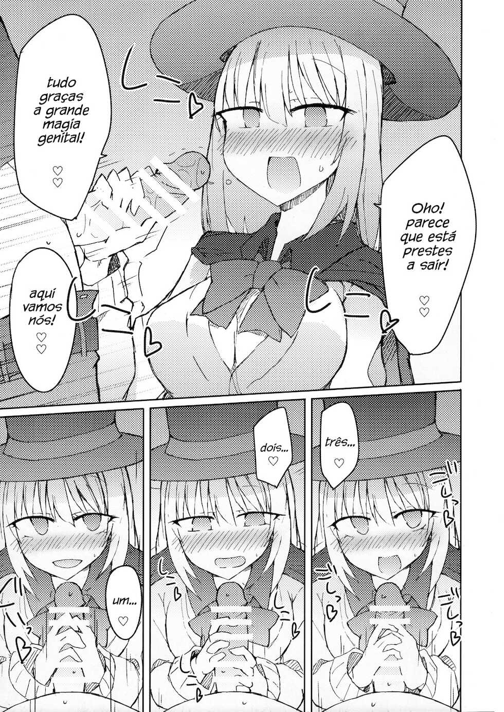 (C90) [Nijiiro Suisho (Nanashiki)] Tekoki Senpai no Hon | Handjob Senpai Book (Tejina Senpai) [portuguese-Br] [Sammael Macron] - Page 6