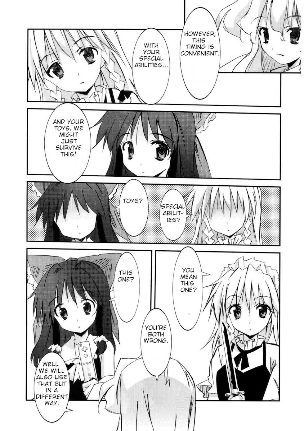 (Reitaisai 6) [CHRONOLOG, Rengaworks (Sakurazawa Izumi, Renga)] Scarlet Fatalism (Touhou Project) [English] [Touhou Tea + SaHa] - Page 23