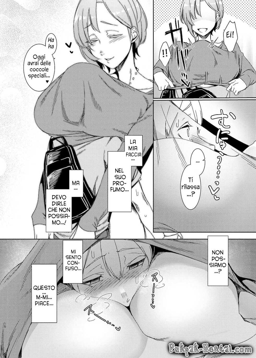 [Nanbou Hitogakushiki (Nakamura Regura)] Mami no Meguri | La Signora Del Treno [Italian] [Pukpak] [Digital] - Page 11