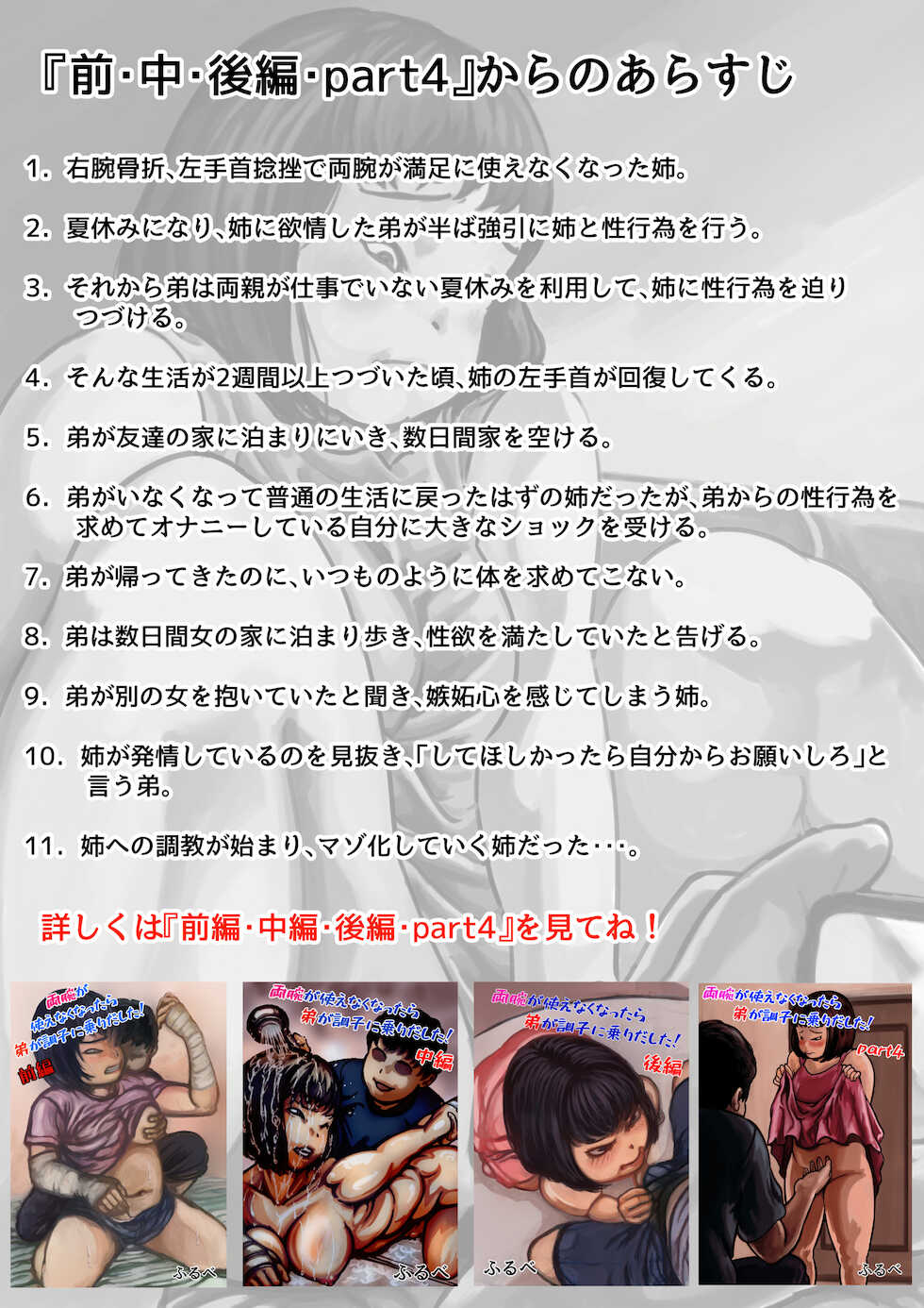 [Furube] Ryouude ga Tsukaenaku Nattara Otouto ga Choushi ni Noridashita! part 5 - Page 2