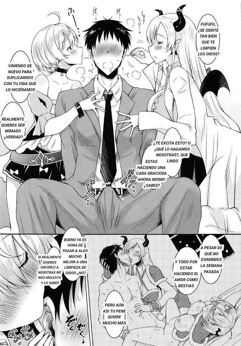 (Holokle) [Syunkan Saidaihusoku (Pony R)] Melty DEEP KISS (Yozora Mel, Yuzuki Choco) [Spanish] - Page 4