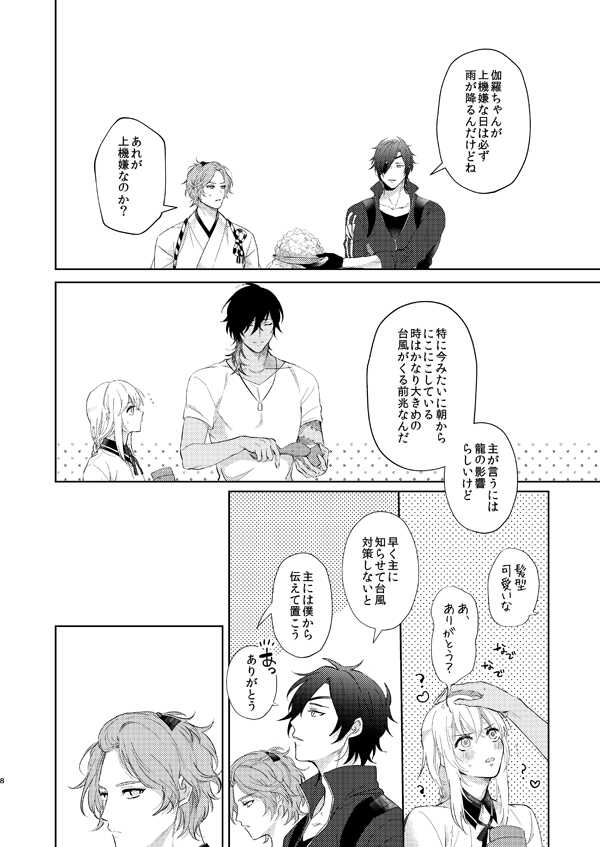 [Dai (Nashi)] Ama Ame (Touken Ranbu) [Digital] - Page 6