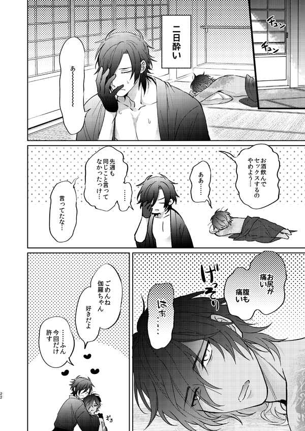 [Dai (Nashi)] Yopparai wa Sassato Neru (Touken Ranbu) [Digital] - Page 21