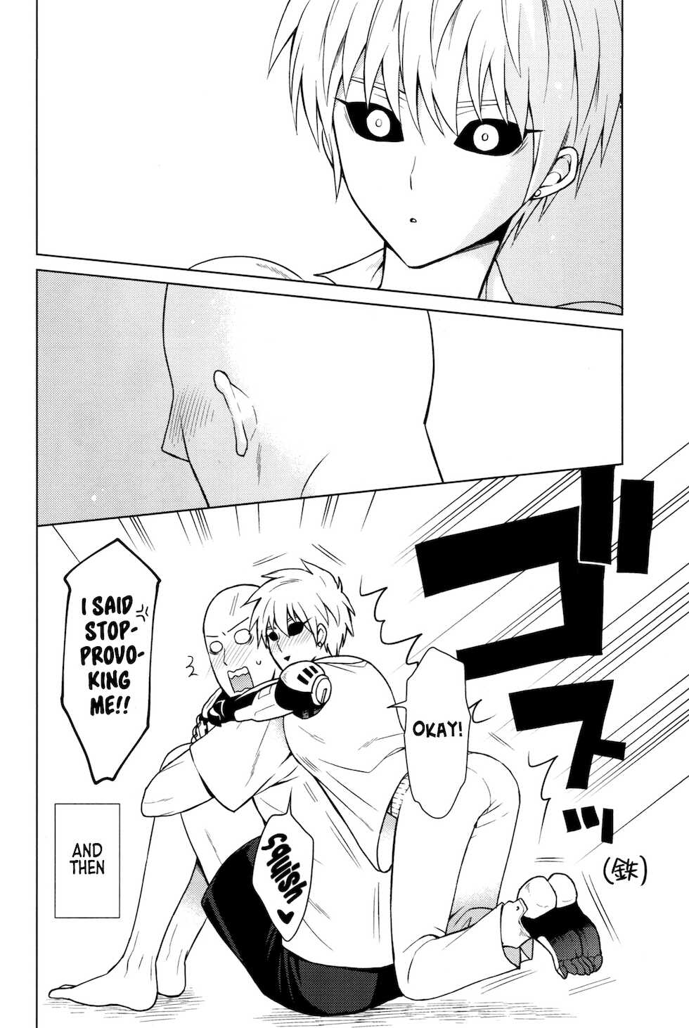 (ONE→HUNDRED 5) [TK-Brand (Nagi Mayuko)] Uchi no Deshi ♀ (19) Yome Sugite Ikiru no ga Tsurai (One Punch Man) [English] [Project Valvrein] - Page 34