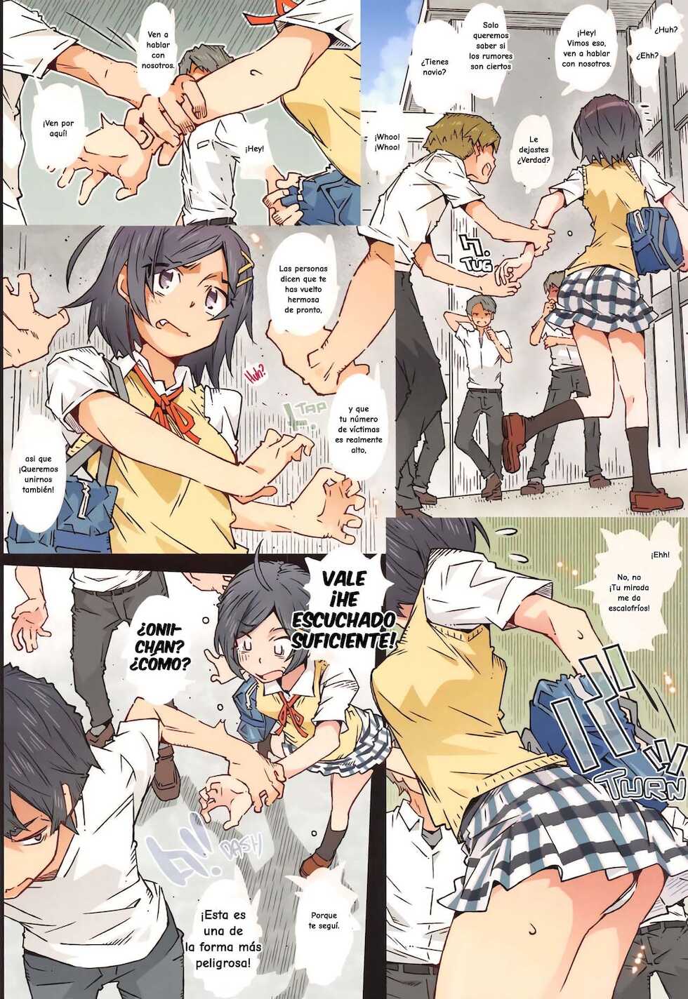 (Chou Comic Treasure 2020) [RPG COMPANY 2 (Toumi Haruka)] HOME Ko tte Dou -Komachi- (Yahari Ore no Seishun Love Come wa Machigatteiru.) [Spanish] - Page 16