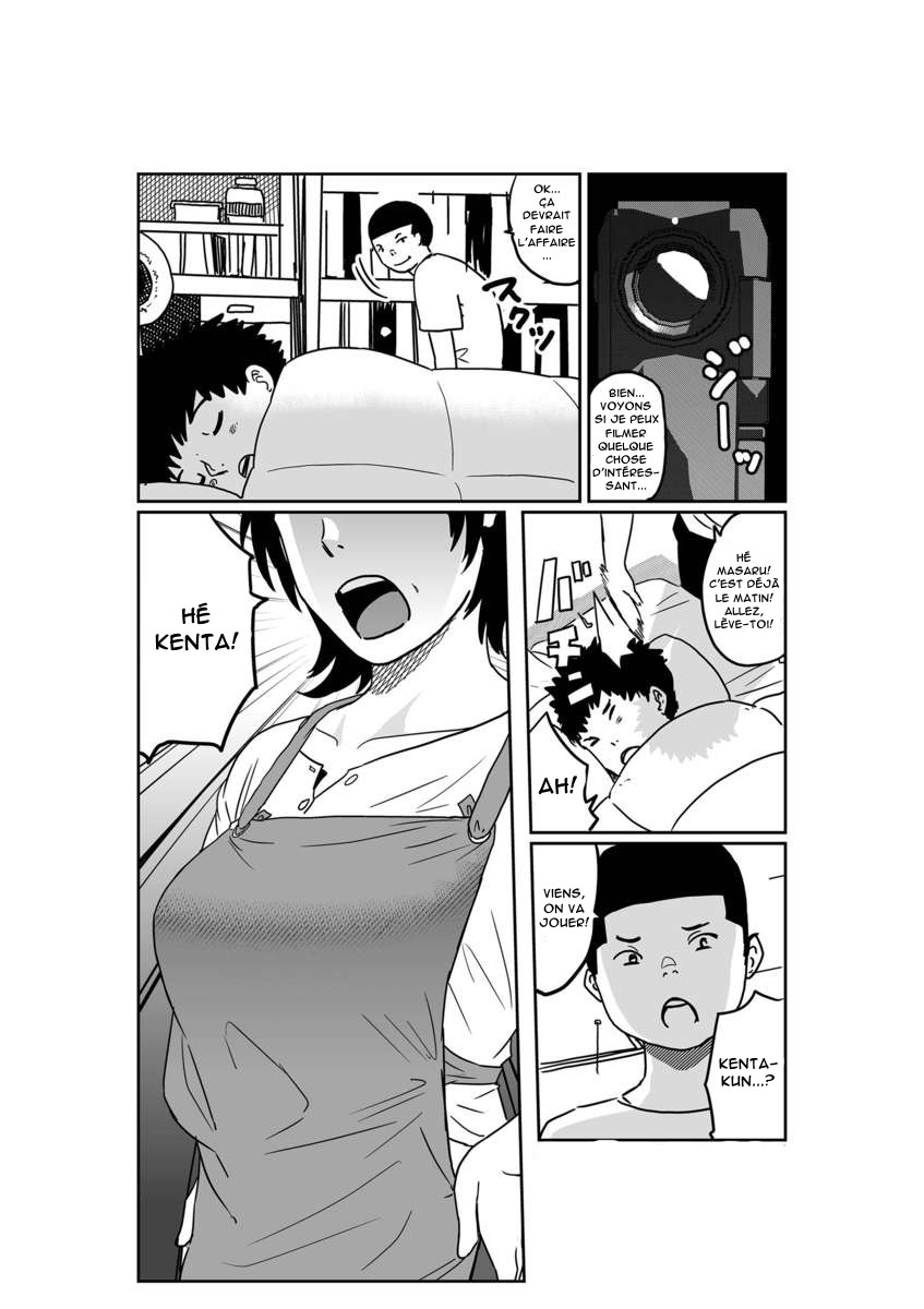 [Hana Hook] Hahaoya Shikkaku - Watashi wa Musuko Tomodachi no Mesu Buta Dorei [French] [Anatoh] - Page 2