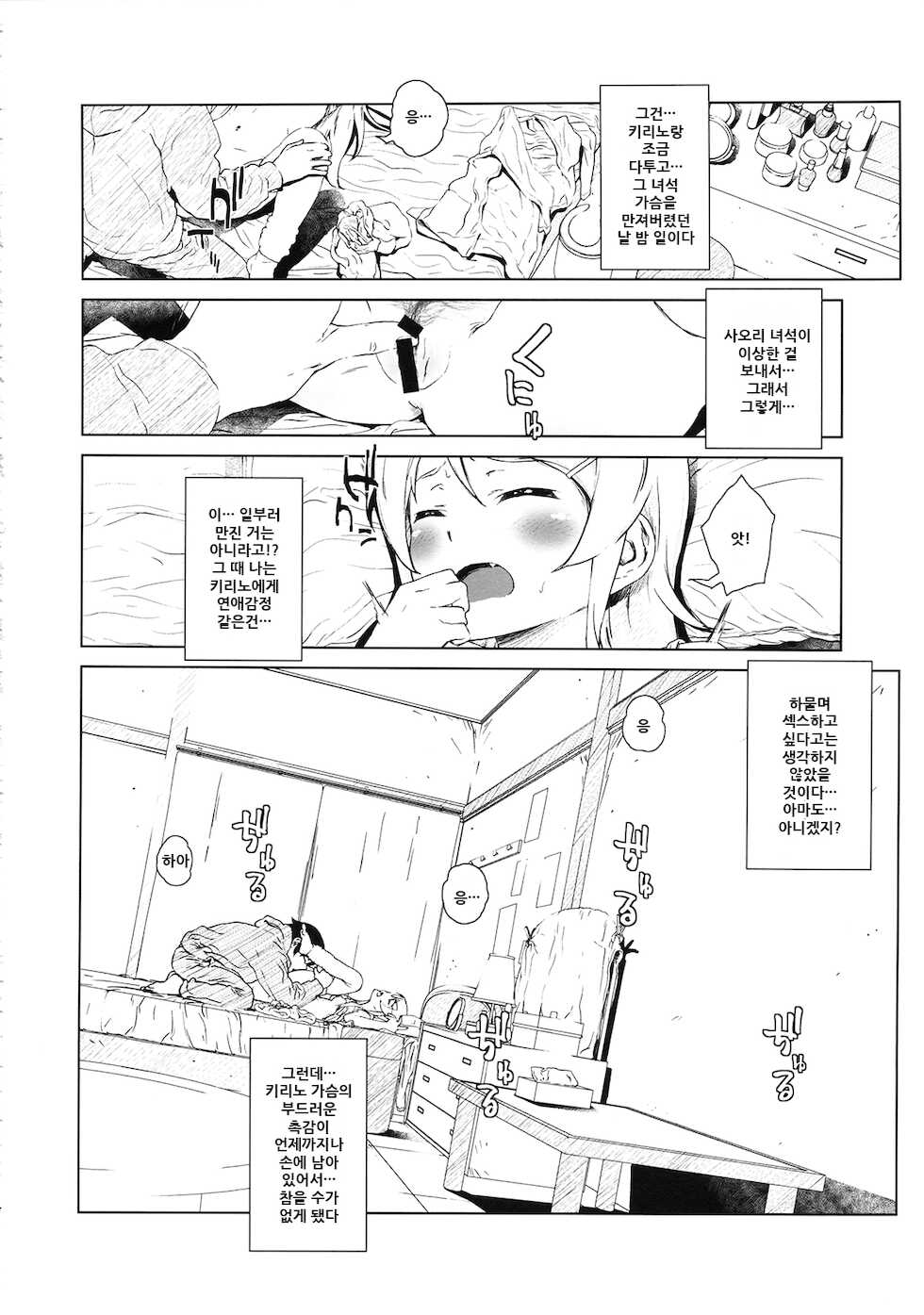 (C85) [†NIL† (Fujibayashi Haru)] Hoshikuzu Namida 2 | 별똥별☆눈물 2 (Ore no Imouto ga Konna ni Kawaii Wake ga Nai) [Korean] - Page 24