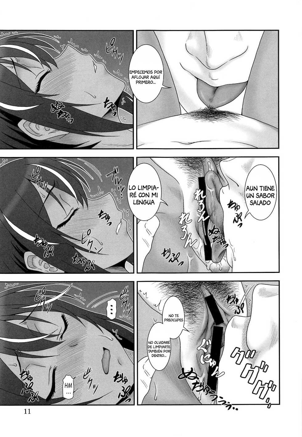 (C97) [Oretachi Misnon Ikka (Suhara Shiina)] Anoko ga Neteru Aida ni... (Bokutachi wa Benkyou ga Dekinai) [Spanish] - Page 8