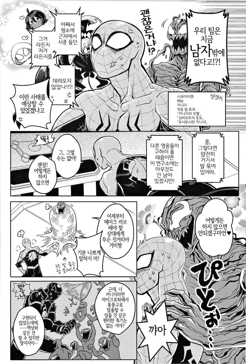 [CAT/Fish (Shouko)] Team Up Future Fight (Spider-Man) [Korean] [LWND] - Page 6
