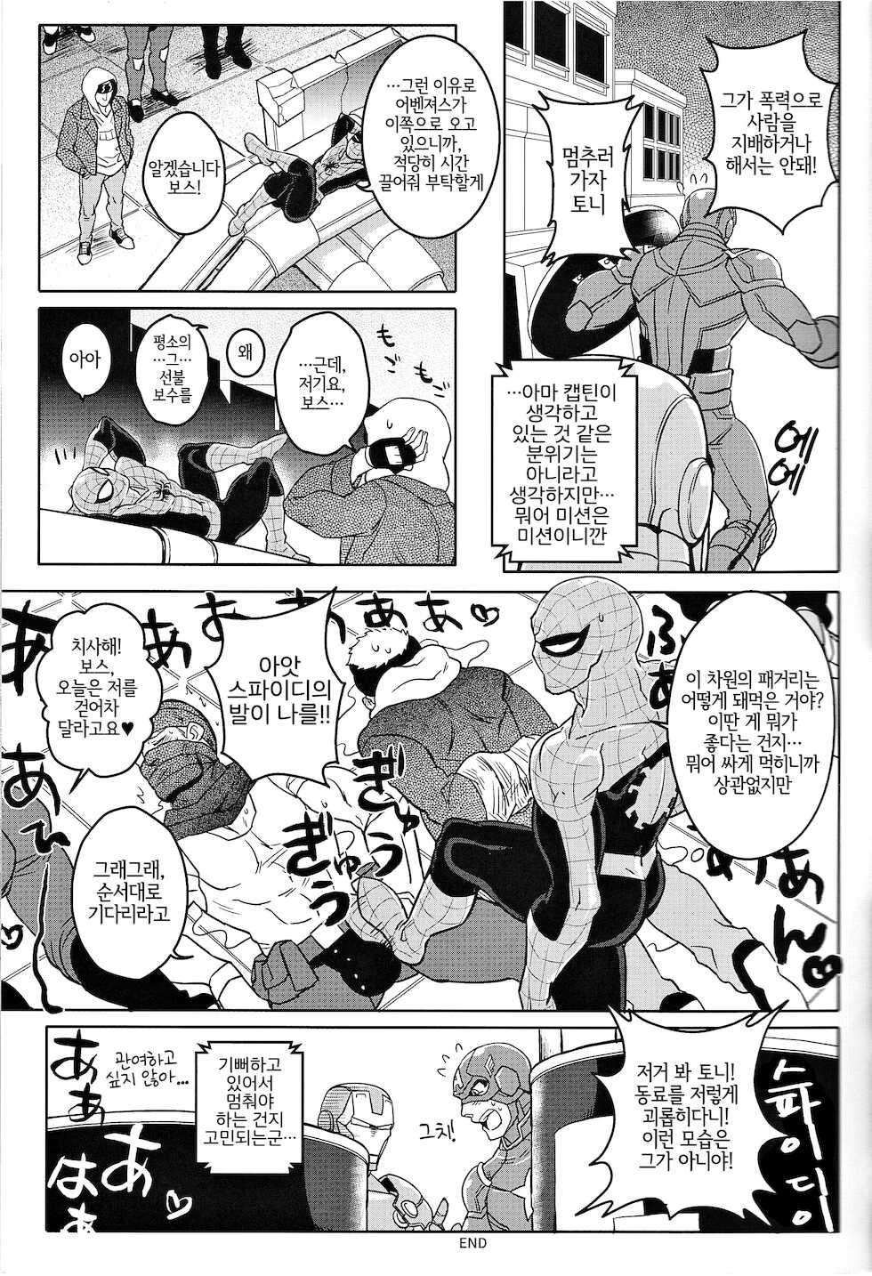 [CAT/Fish (Shouko)] Team Up Future Fight (Spider-Man) [Korean] [LWND] - Page 13