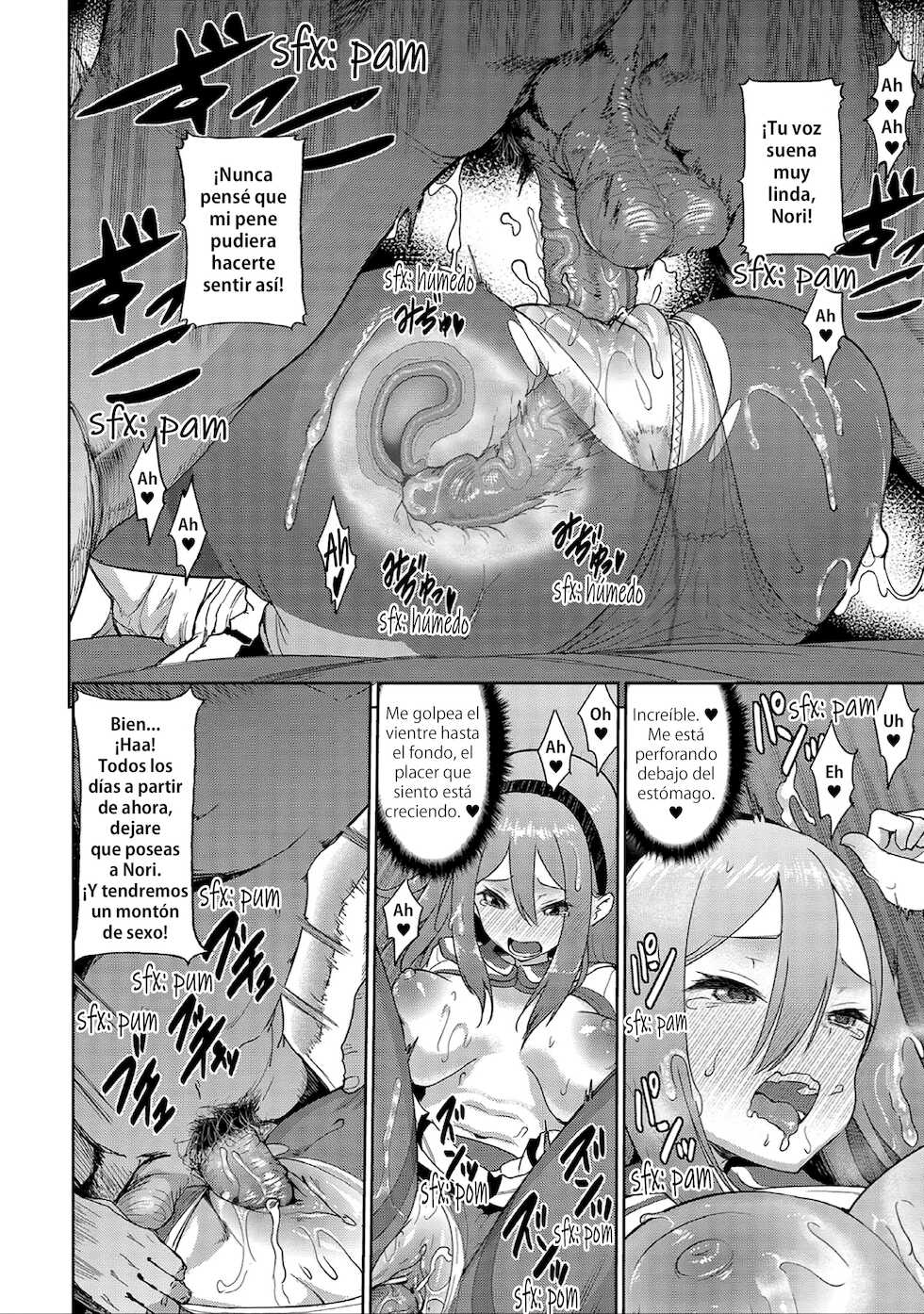 [Yuushi Tessen] Souda Hyoui Shiyou! | Así es, ¡vamos a poseerla! (Nyotaika Naburi!!) [Spanish] [Hentai TSF] [Decensored] [Digital] - Page 12