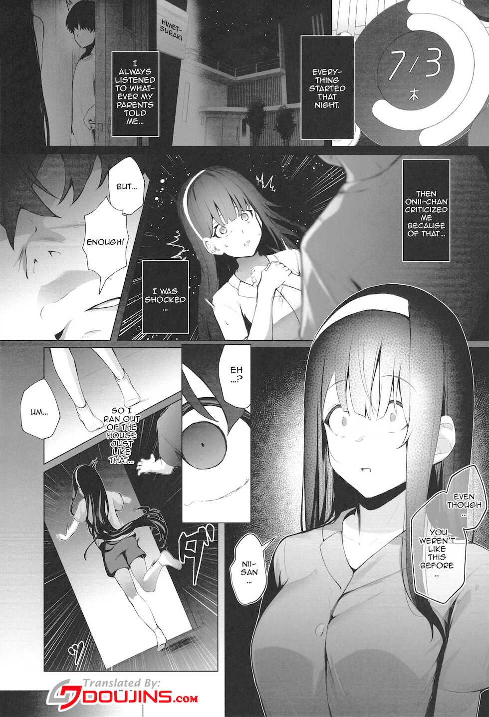 [Koubai Nadeshiko (Akausu Ko)] Imouto-sei Time Leap Izonshou 2 | Younger Stepsister Time Leap Dependence 2 [English] {Doujins.com} [Digital] - Page 2