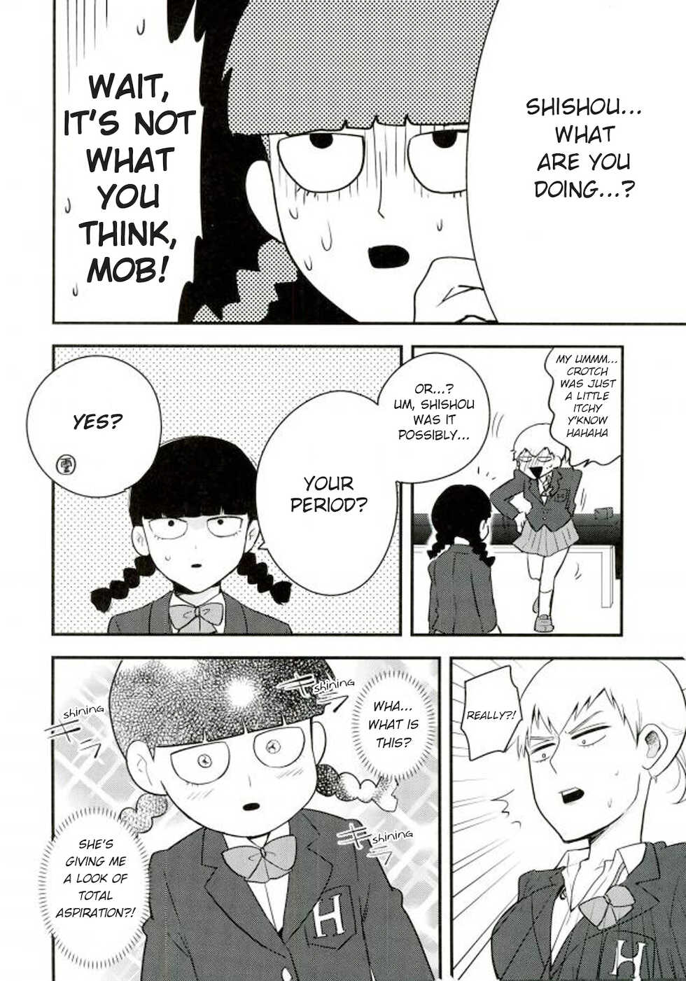 (ONE→HUNDRED 4) [Tatami to Meshi (Machico)] Osage to Ponyta (Pigtails & Ponytails) (Mob Psycho 100) [English] - Page 4