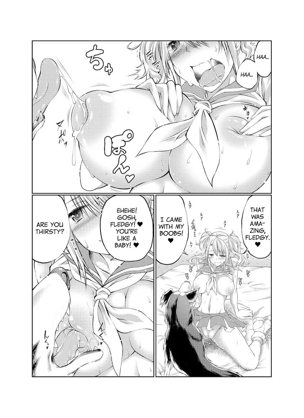 [Tenzen Miyabi] Ouen Shitakute... | Wanting to Help (Love Love Juukan Girls) [English] [EHCOVE] [Digital] - Page 25