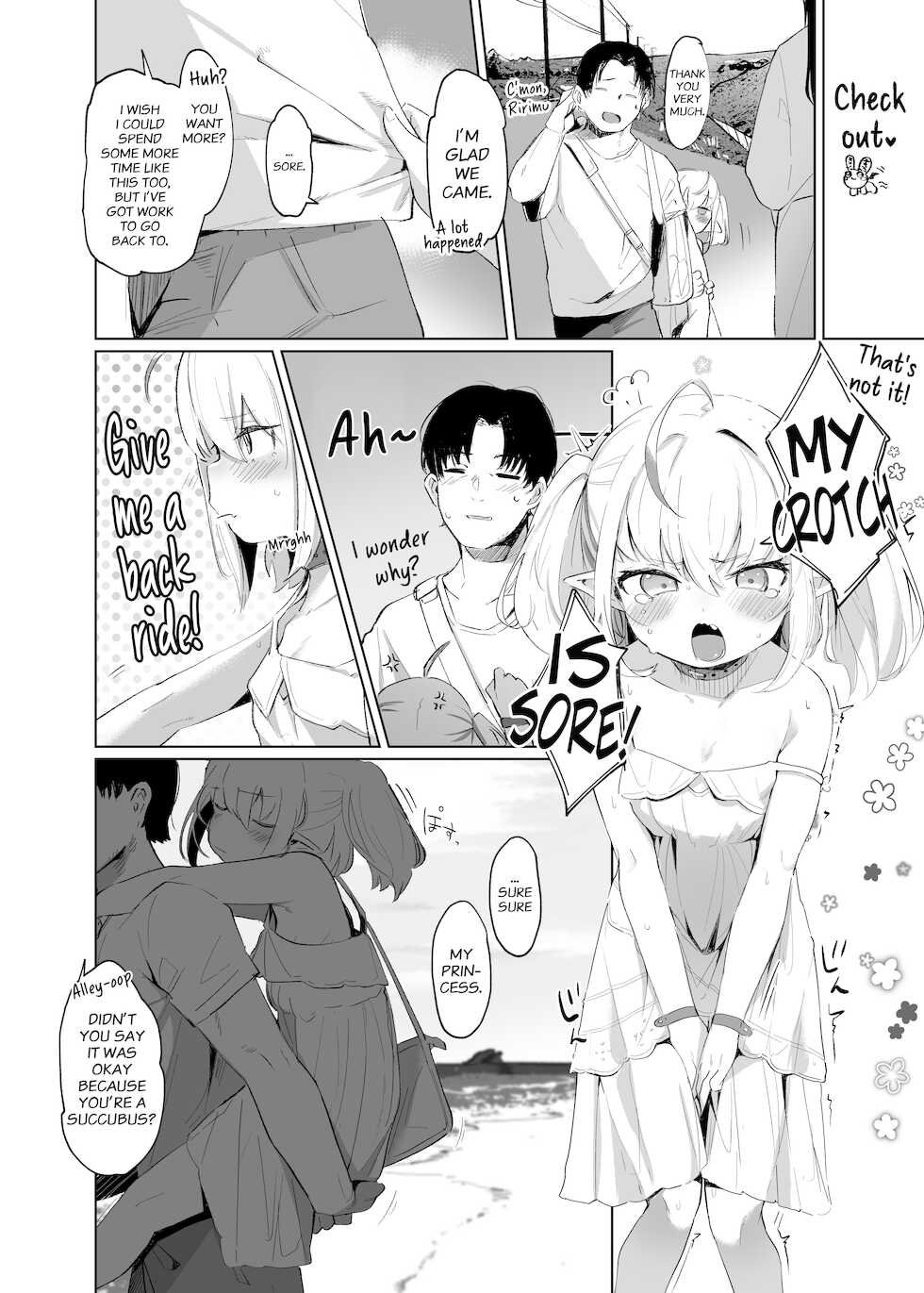 [Utsusumi Onsen (Utsusumi Kio)] Nee, Ririmu dake o Mite | Hey, Only Look At Ririmu (Makaino Ririmu) [English] [FTL] [Digital] - Page 22