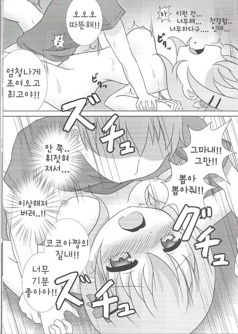 (C91) [Hand-Grip (nero)] Coco-Kan | 코코간 (Gochuumon wa Usagi desu ka?) [Korean] - Page 20