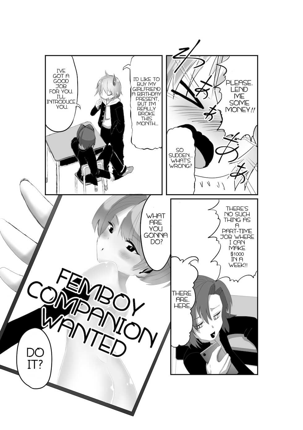 [DAINZIA (Usayama Nico)] Chotto Yankeeppoi Otokonoko ga Kinketsu de Otokonoko Health ni Shozokutte Kyakuken Senpai no Mesu Onii-san ni Mechakucha ni sareru Hanashi. [Japanese, English] - Page 15