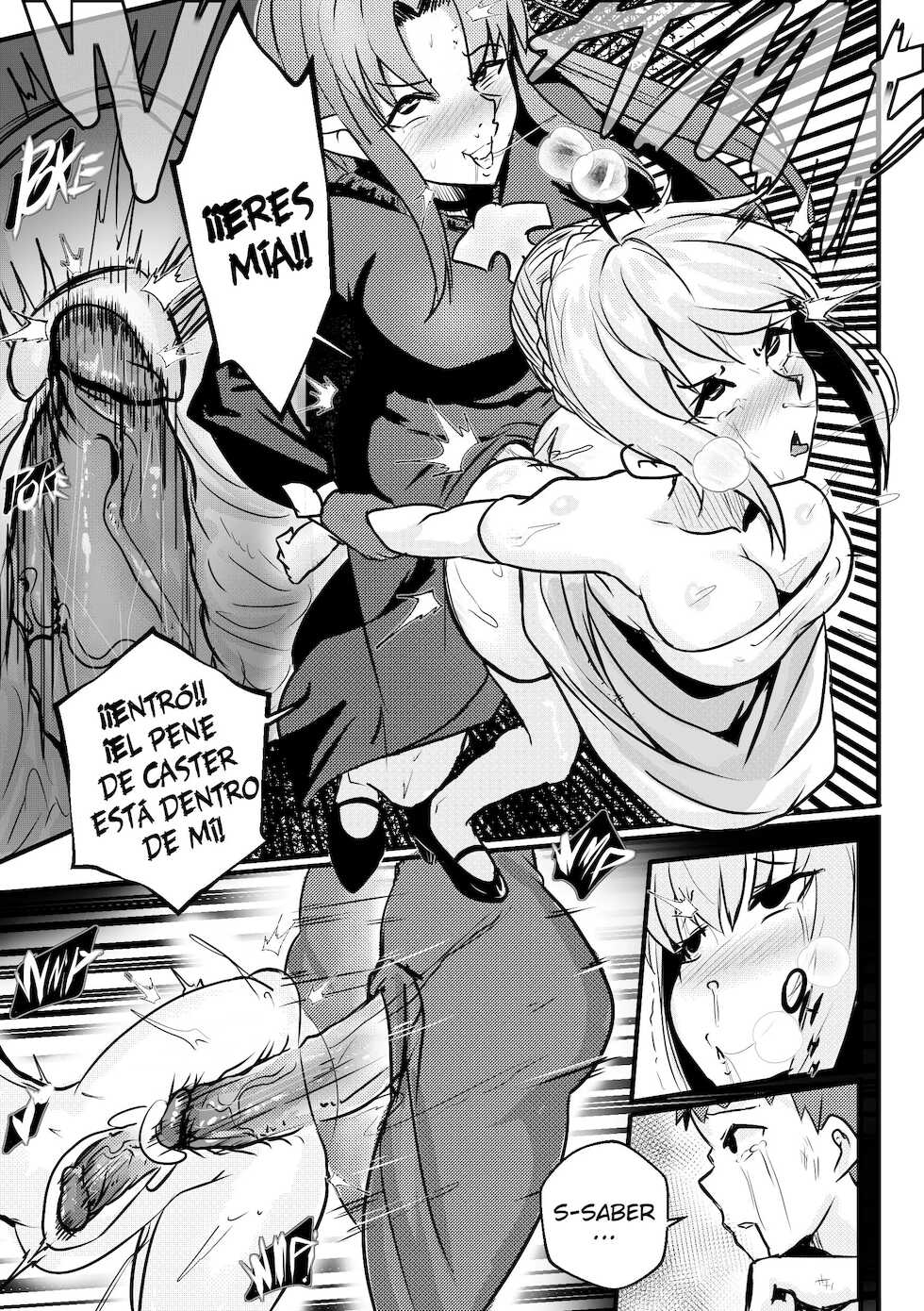 [Merkonig] B-Trayal 34 + Extras (Fate/stay night) [Spanish] [sin censura] - Page 10