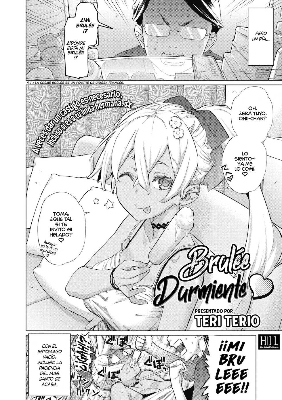 [Teri Terio] Brulee Munyamunya | Brulée Durmiente (COMIC Megastore Alpha 2018-11) [Spanish] [HentaIsLife Scans] [Digital] - Page 2