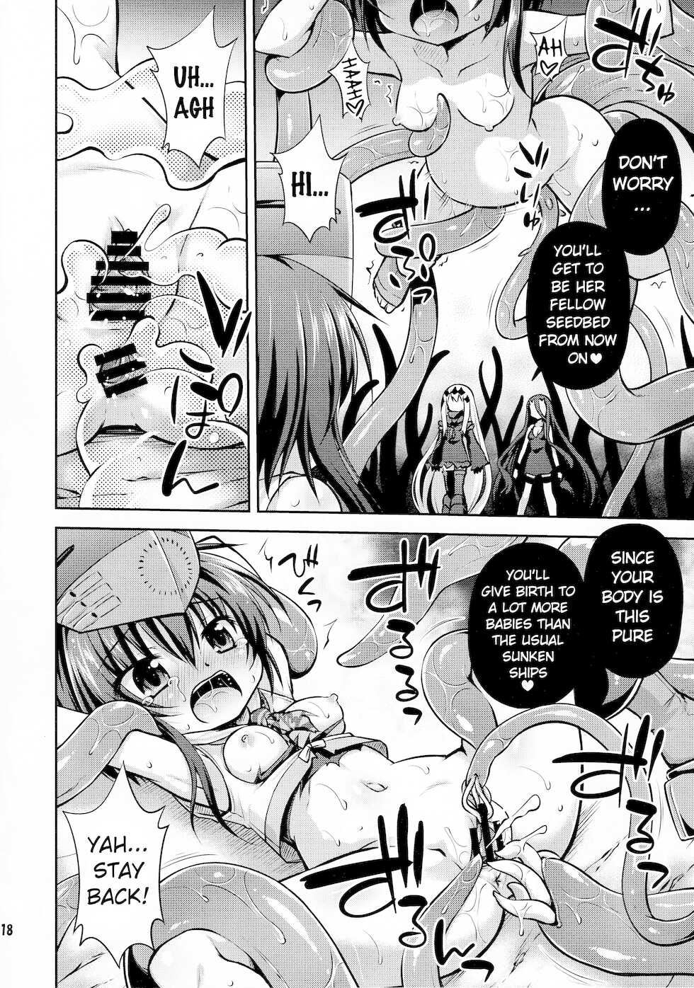 (C92) [Saihate-Kukan (Hino Hino)] Shinkai ni Ochiru Futari | Twins Falling into the Deep Sea (Kantai Collection -KanColle-) [English] [Pangean] - Page 17
