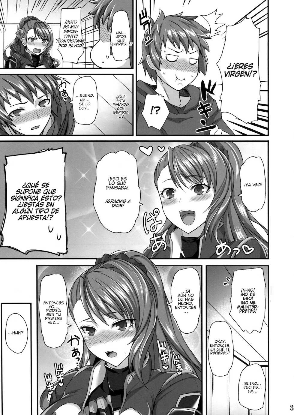 (C90) [Tamagobou (Kumakiti)] Bea LOVE (Granblue Fantasy) [Spanish] - Page 4