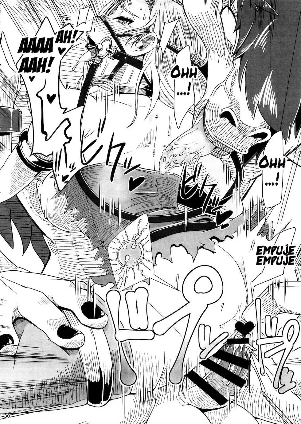 (C92) [A.S.G Group (Misonou)] Tou no Saijoukai de Hanayome o Machi Ukeru Uma wa Chotto Tegowai zo Kai | En el último piso de la torre el caballo espera a la flor con un poco de ruda ayuda (Dragon Quest V) [Spanish] [KnightsMighty] - Page 31