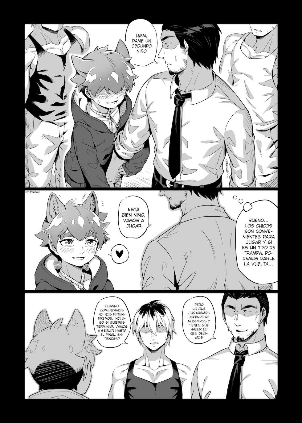 [5505 project (Kamitake)] Back alley [Spanish] [Avatar-kun] [Digital] - Page 9