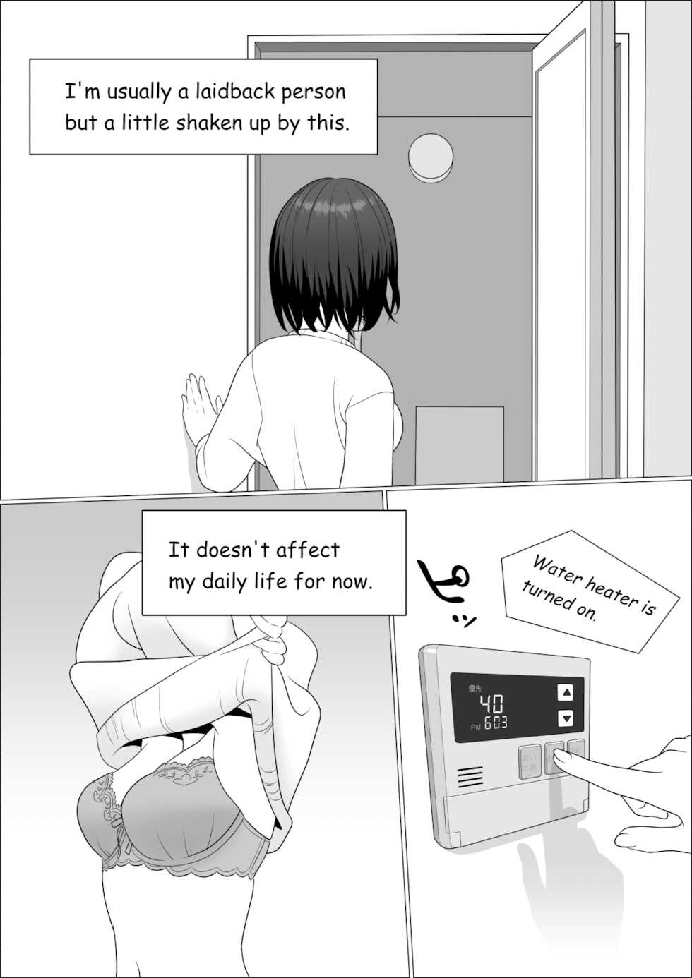 [Herikutsu Ryuutsuu Center] Chinpo Lady Fujoshi ni Chinpo ga Haemashita | CHINPO LADY An Otaku Girl Grows a Dick [English] [Digital] - Page 6