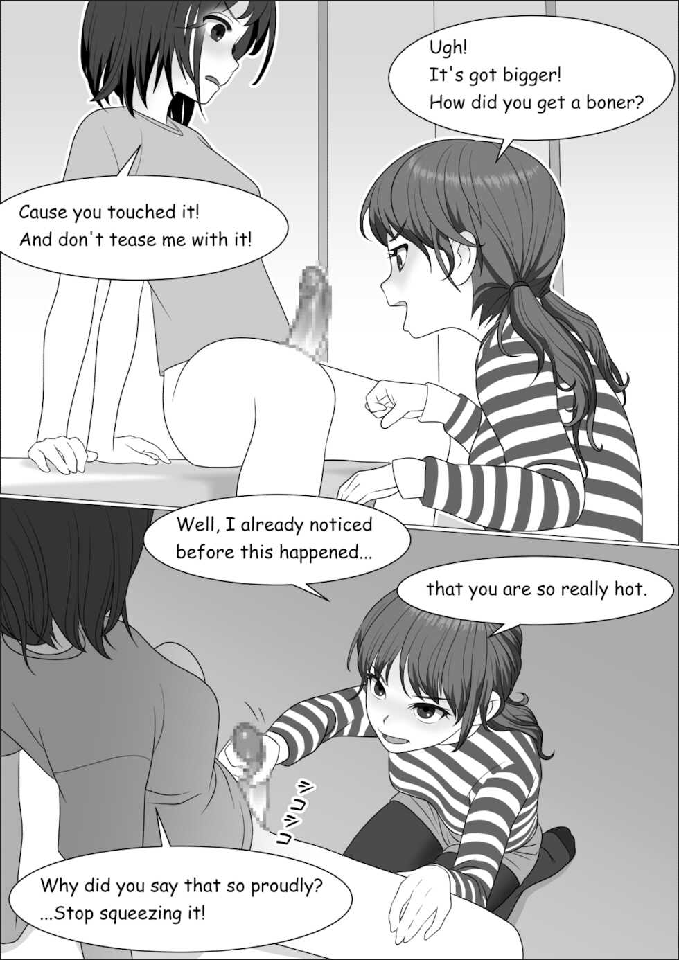 [Herikutsu Ryuutsuu Center] Chinpo Lady Fujoshi ni Chinpo ga Haemashita | CHINPO LADY An Otaku Girl Grows a Dick [English] [Digital] - Page 21