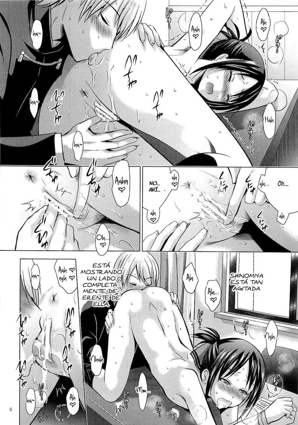(C95) [Noriajou (Shiroi Noria, Arino Hiroshi)] Kaguya-sama wa Ecchi Saretai (Kaguya-sama wa Kokurasetai) [Spanish] - Page 8