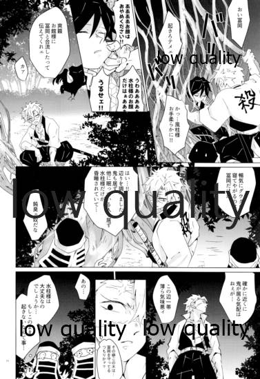 (風が織りなす水模様 JB2021) [101TERA (mg)] 愛しき虎龍は心中に微睡む (鬼滅の刃) - Page 13