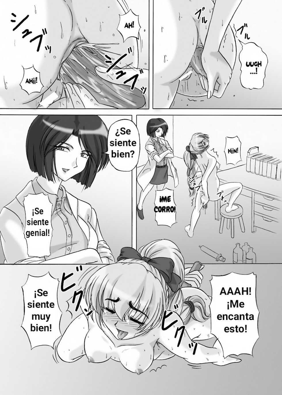 [Kurokishi no Kakurega (Kurokishi)] Tessa no Kanchou Nisshi Ni ~Sarani Enema na Sentaichou no Ichinichi~ (Full Metal Panic!) [Spanish] [Digital] - Page 20