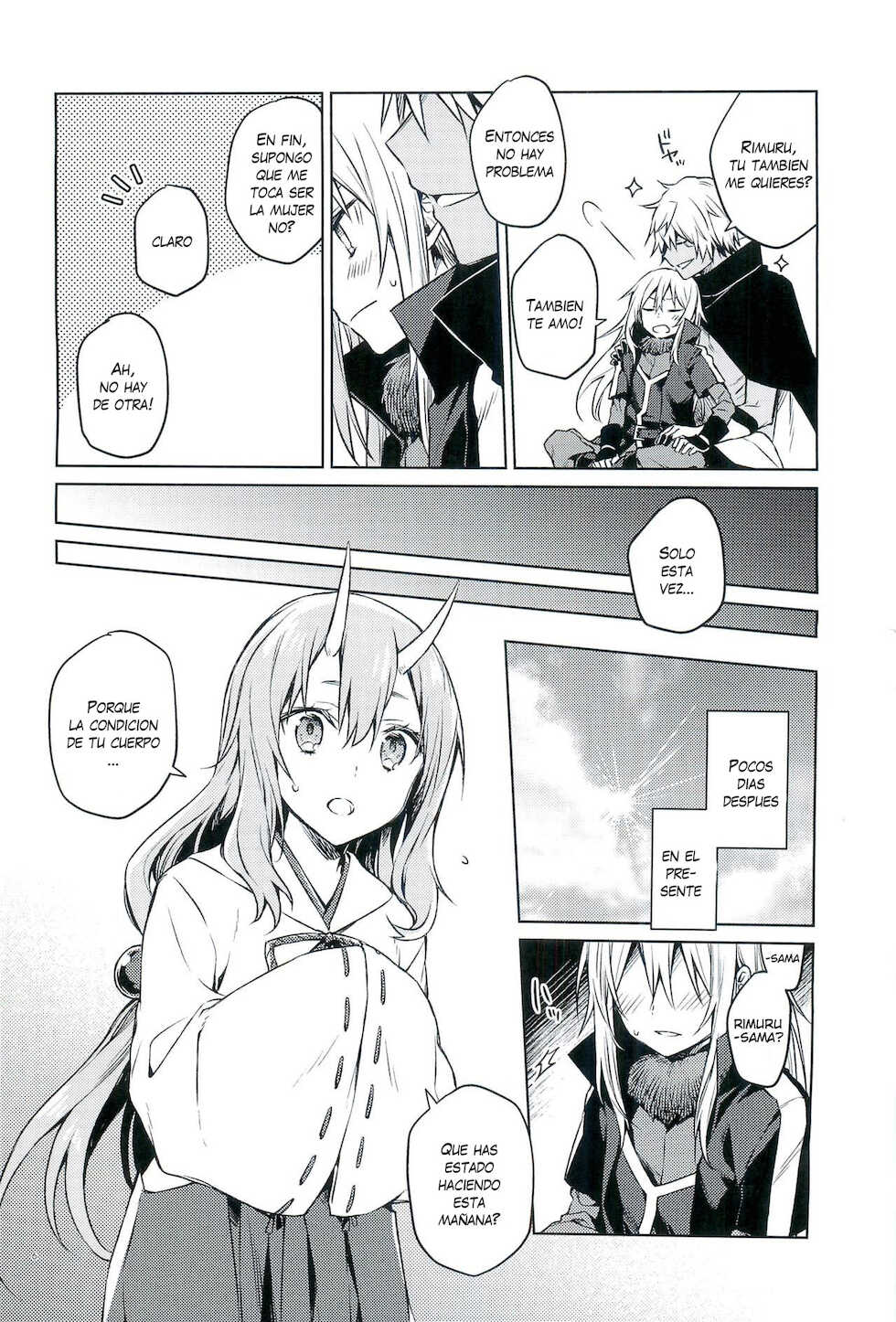 (to infinity) [Kuusou Kyuuka (Mikoto Kei)] Tokunou! Boufuu Maso (Tensei Shitara Slime datta Ken) [Spanish] [otakurinos.group] - Page 5