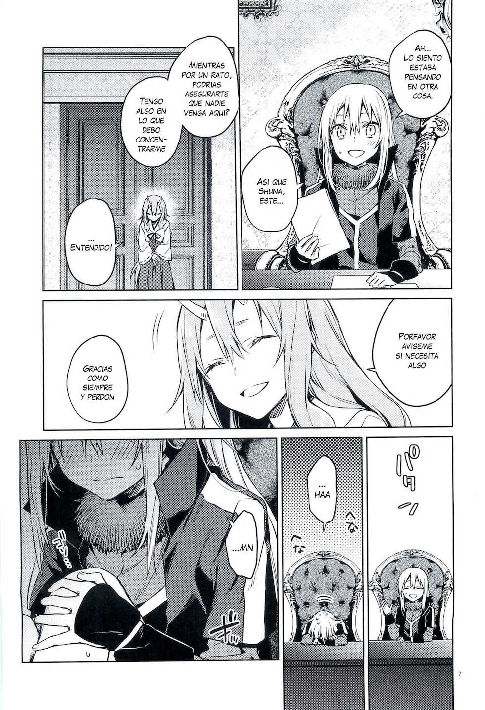 (to infinity) [Kuusou Kyuuka (Mikoto Kei)] Tokunou! Boufuu Maso (Tensei Shitara Slime datta Ken) [Spanish] [otakurinos.group] - Page 6
