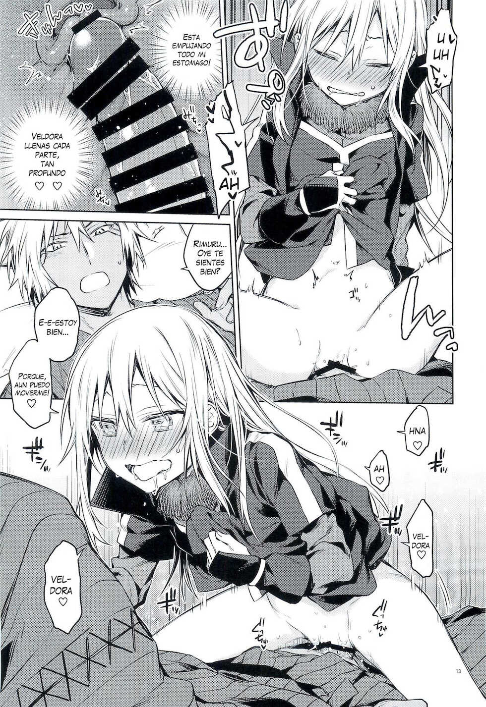 (to infinity) [Kuusou Kyuuka (Mikoto Kei)] Tokunou! Boufuu Maso (Tensei Shitara Slime datta Ken) [Spanish] [otakurinos.group] - Page 12