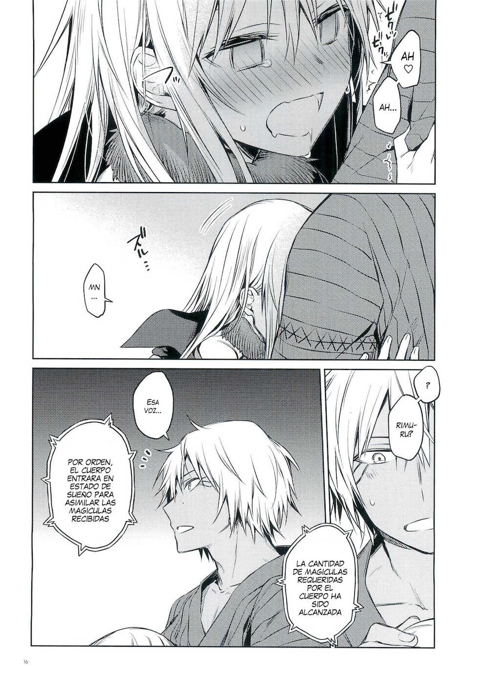 (to infinity) [Kuusou Kyuuka (Mikoto Kei)] Tokunou! Boufuu Maso (Tensei Shitara Slime datta Ken) [Spanish] [otakurinos.group] - Page 15