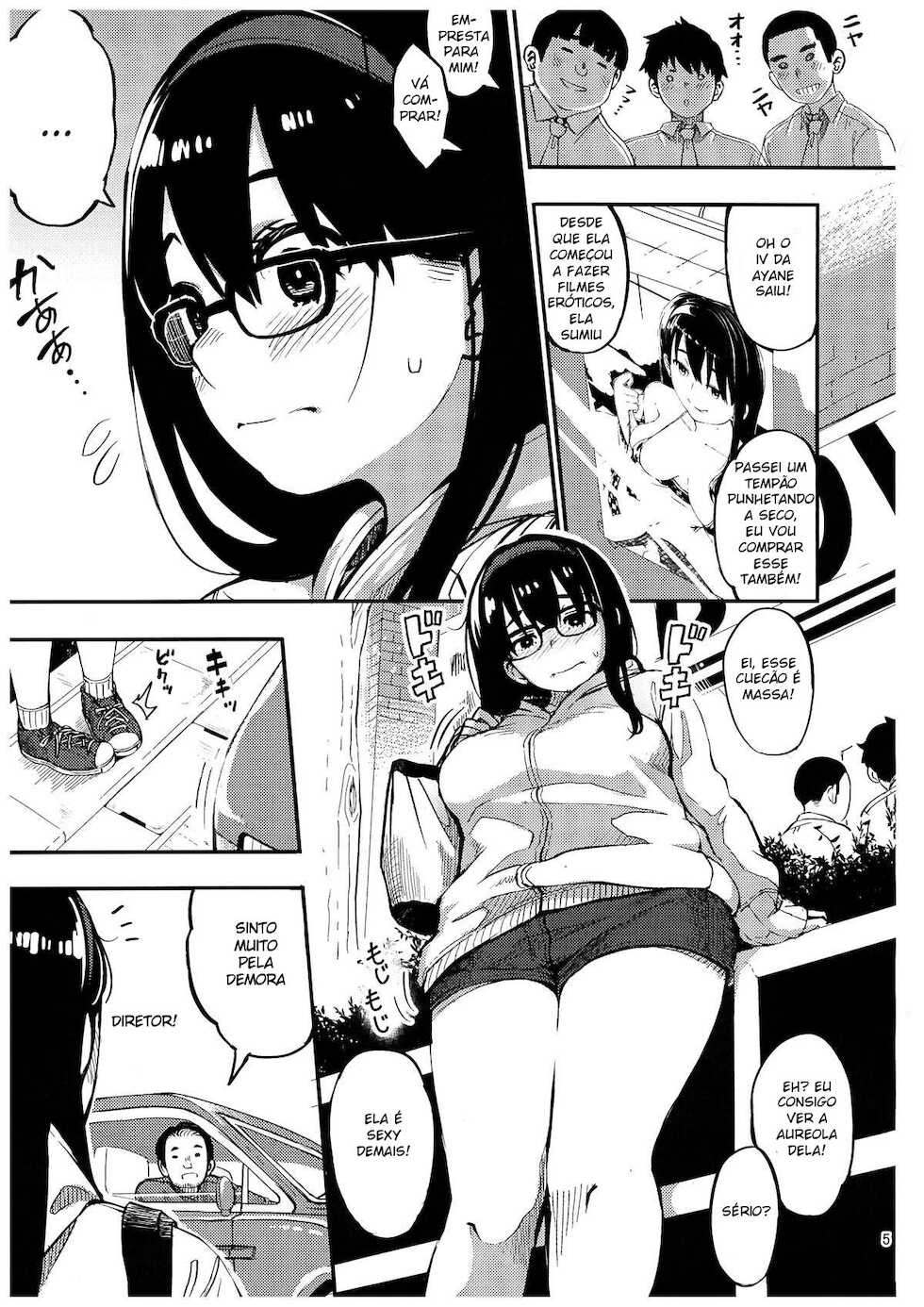 (C89) [Osaru no Noumiso (Rocket Monkey)] Girigiri Idol 3 [Portuguese-BR] [DiegoVPR] - Page 4
