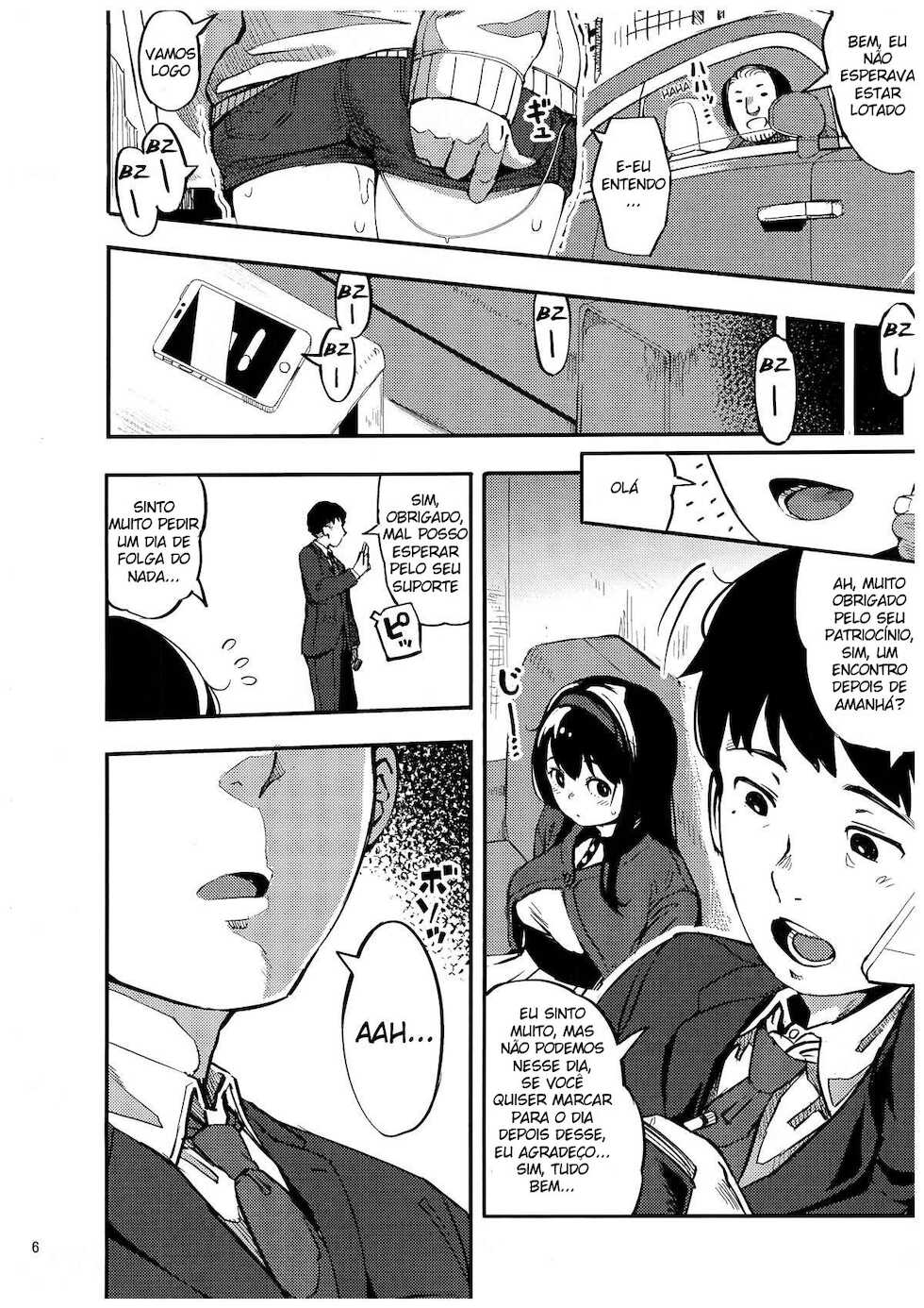 (C89) [Osaru no Noumiso (Rocket Monkey)] Girigiri Idol 3 [Portuguese-BR] [DiegoVPR] - Page 5