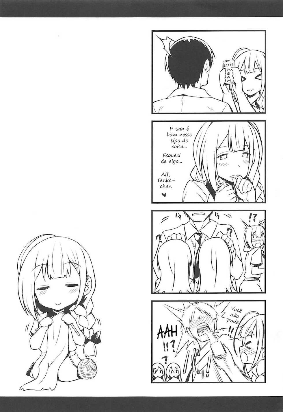 (COMIC1☆16) [AERODOG (inu)] Chiyuki-san no Saimin Appli | Aplicativo de hipnose da Chiyuki (THE iDOLM@STER: Shiny Colors) [Portuguese-BR] [DiegoVPR] - Page 24