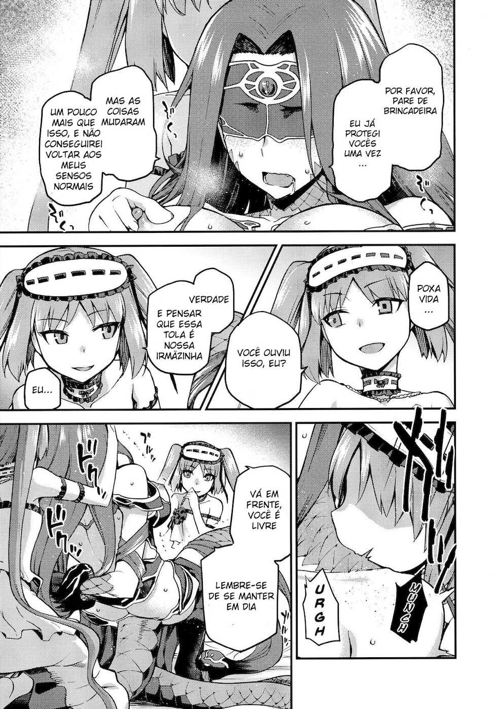 [Jyouren Kishidan (kiasa)] Hebigami no Honnou | O Instinto da Deusa Serpente (Fate/Grand Order) [Portuguese-BR] [DiegoVPR] - Page 6