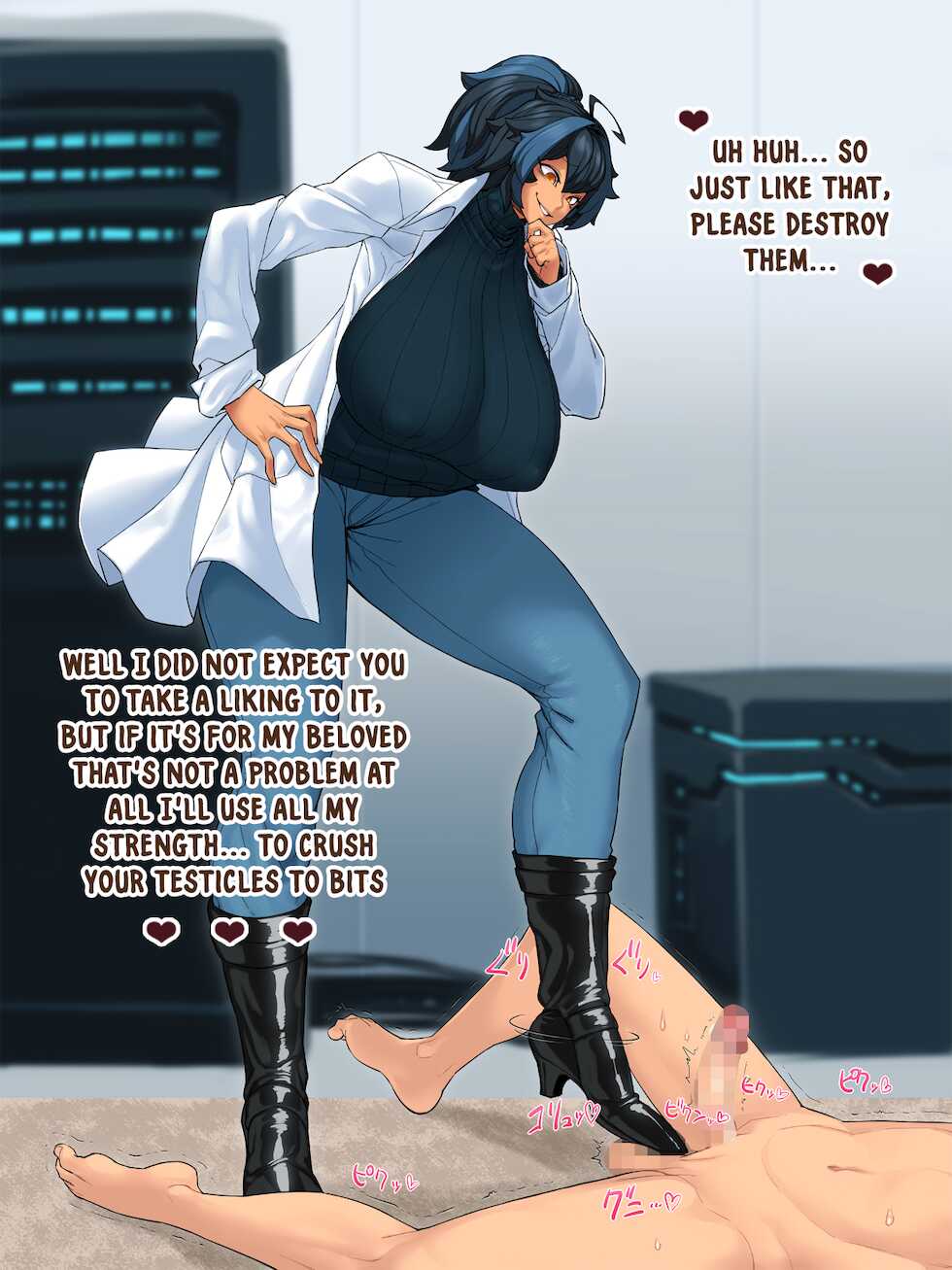 [Yukimi Biyori] Mamono Musume Oppai Shikou ~Robo Musume to Mech Master no Sakusei Jikken~ [English] [xinsu] - Page 35