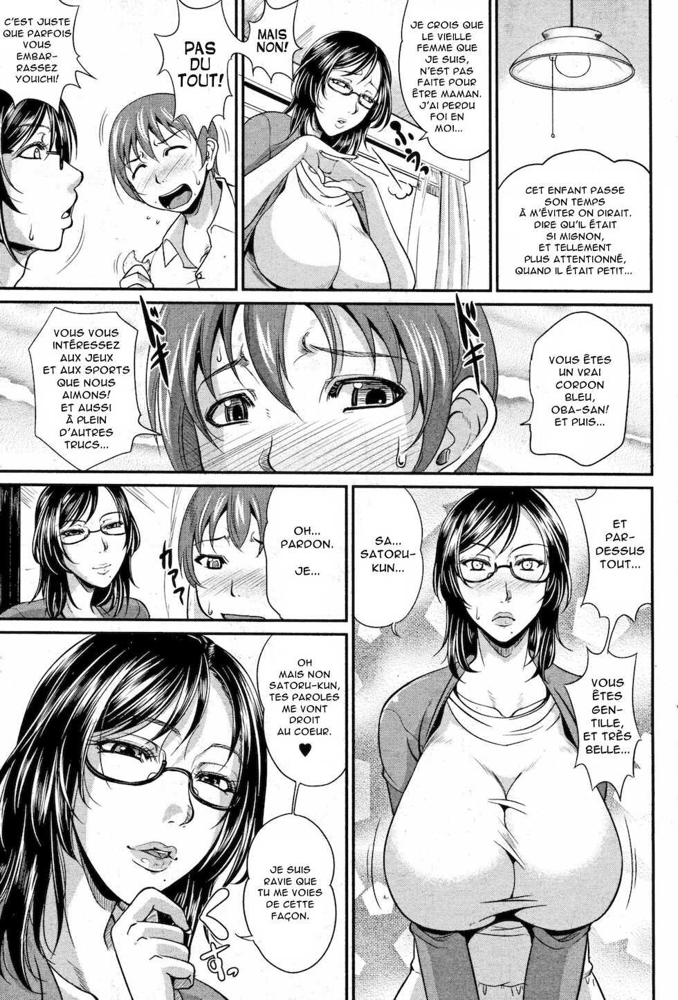 [Toguchi Masaya] Mama to Omamagoto (COMIC MILF 2012-10 Vol. 9) [French] [Anatoh] - Page 5