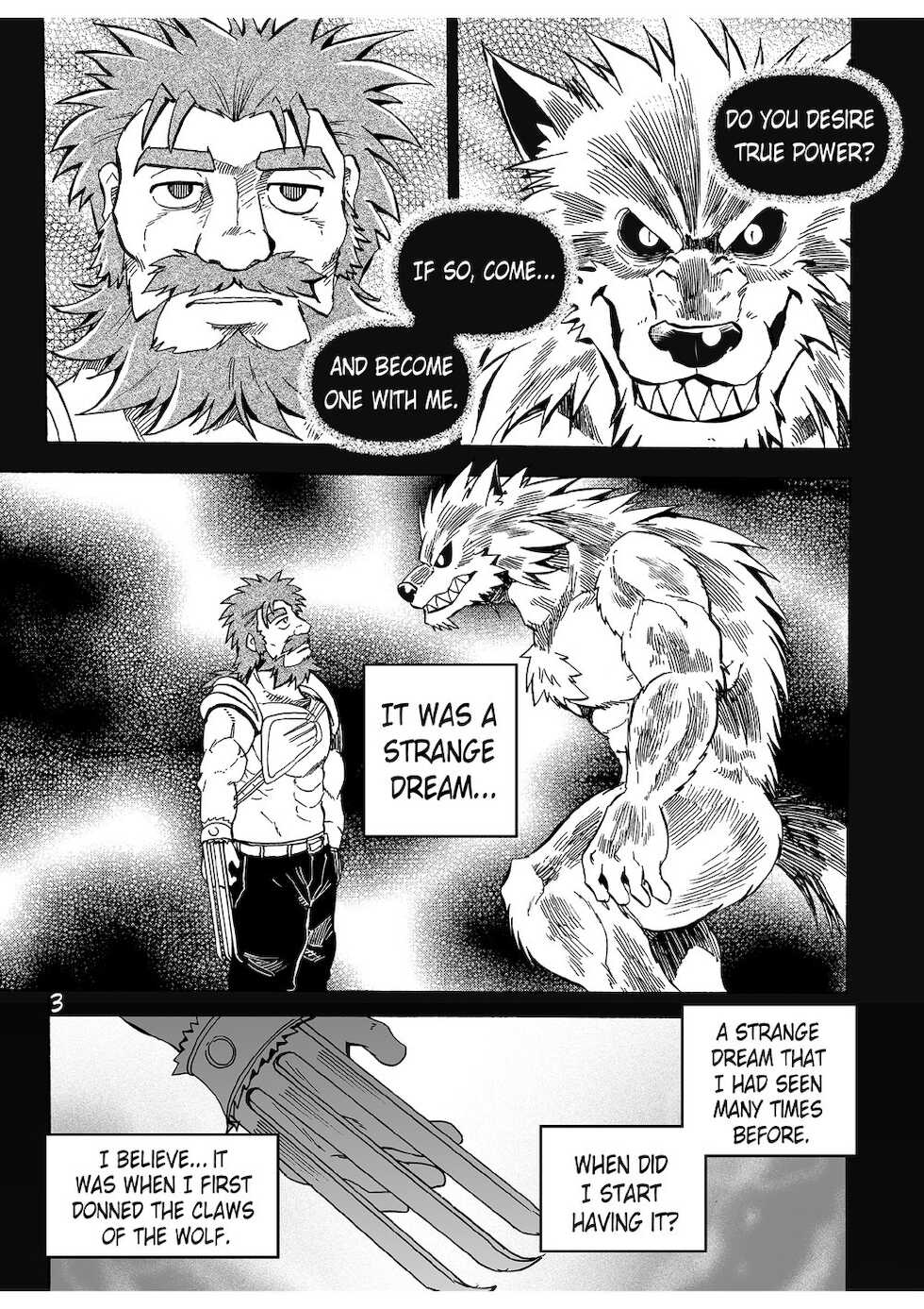 [Saimin Koubou (Kasu)] Gekkan Hypnosis Vol. 3 | Hypnosis Monthly Vol. 3 The Wolf's Curse [English] [Digital] - Page 4